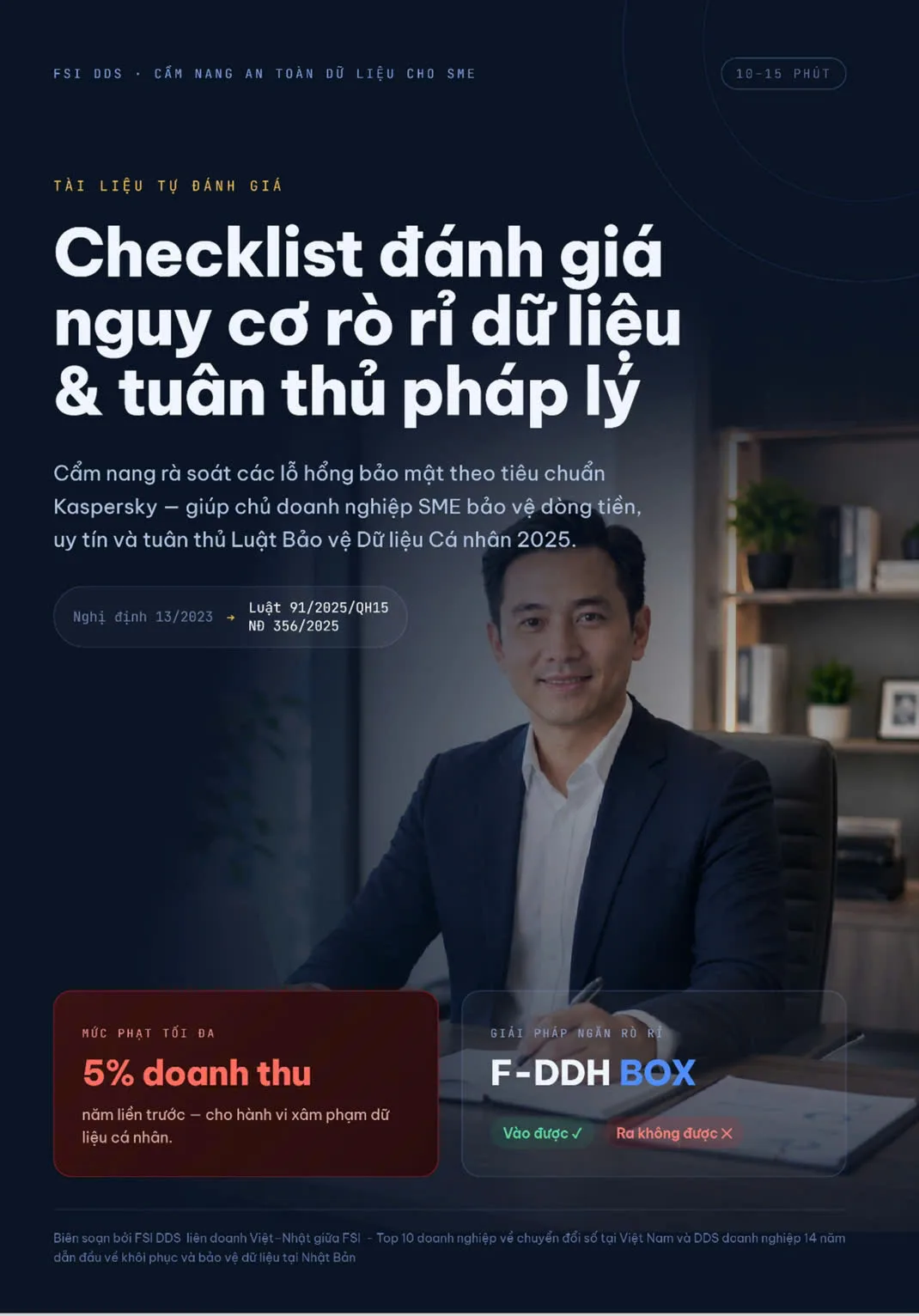 Ebook: Checklist đánh giá nguy cơ rò rỉ dữ liệu và tuân thủ pháp lý 2026