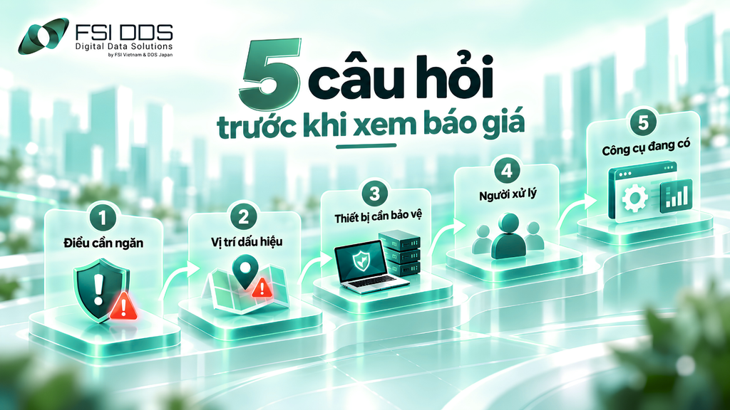 5 câu hỏi trước khi xem báo giá