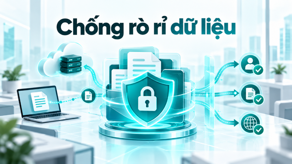 Chống rò rỉ dữ liệu: 5 điểm kiểm soát SMEs cần lưu ý 
